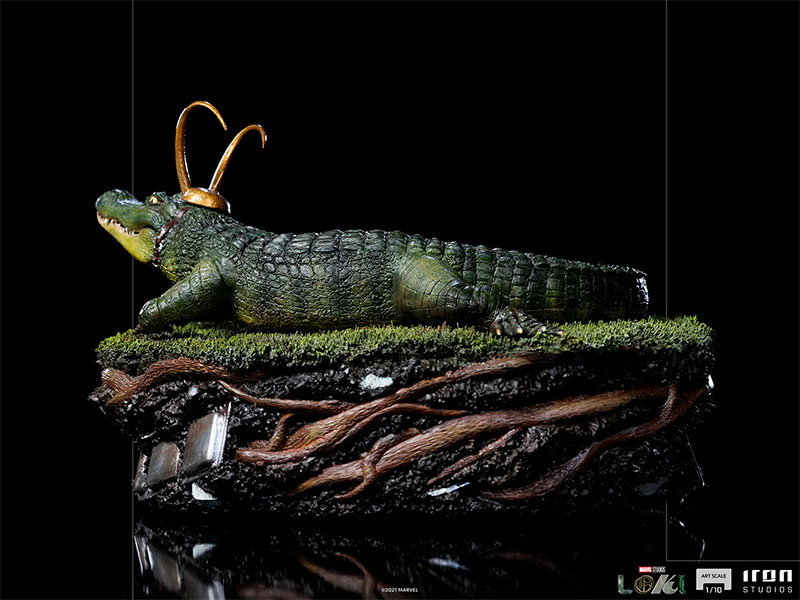 Iron Studios Marvel Loki Series Alligator Loki Art Scale Statue